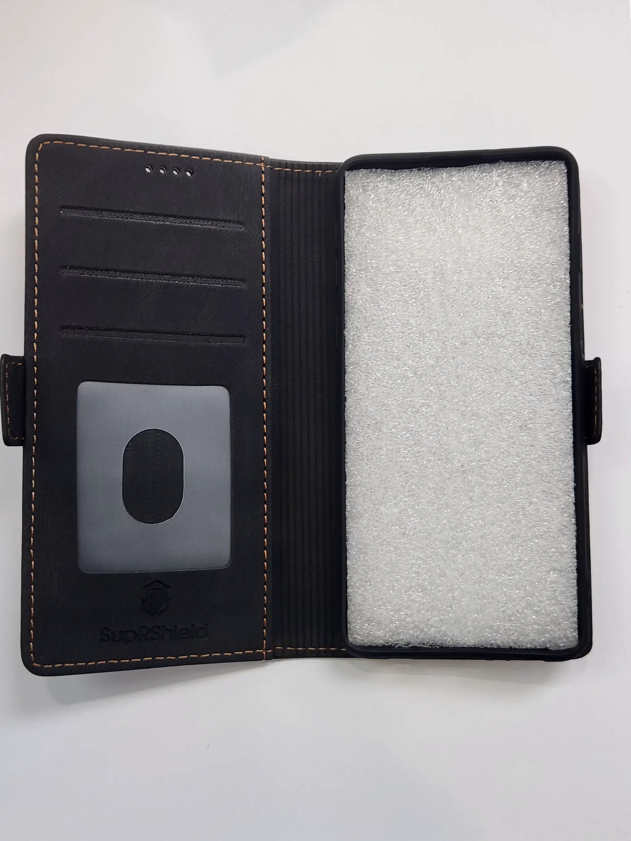 SupRShield Wallet Case - Samsung Galaxy S10 - Coffee by WALLET PHONE CASE