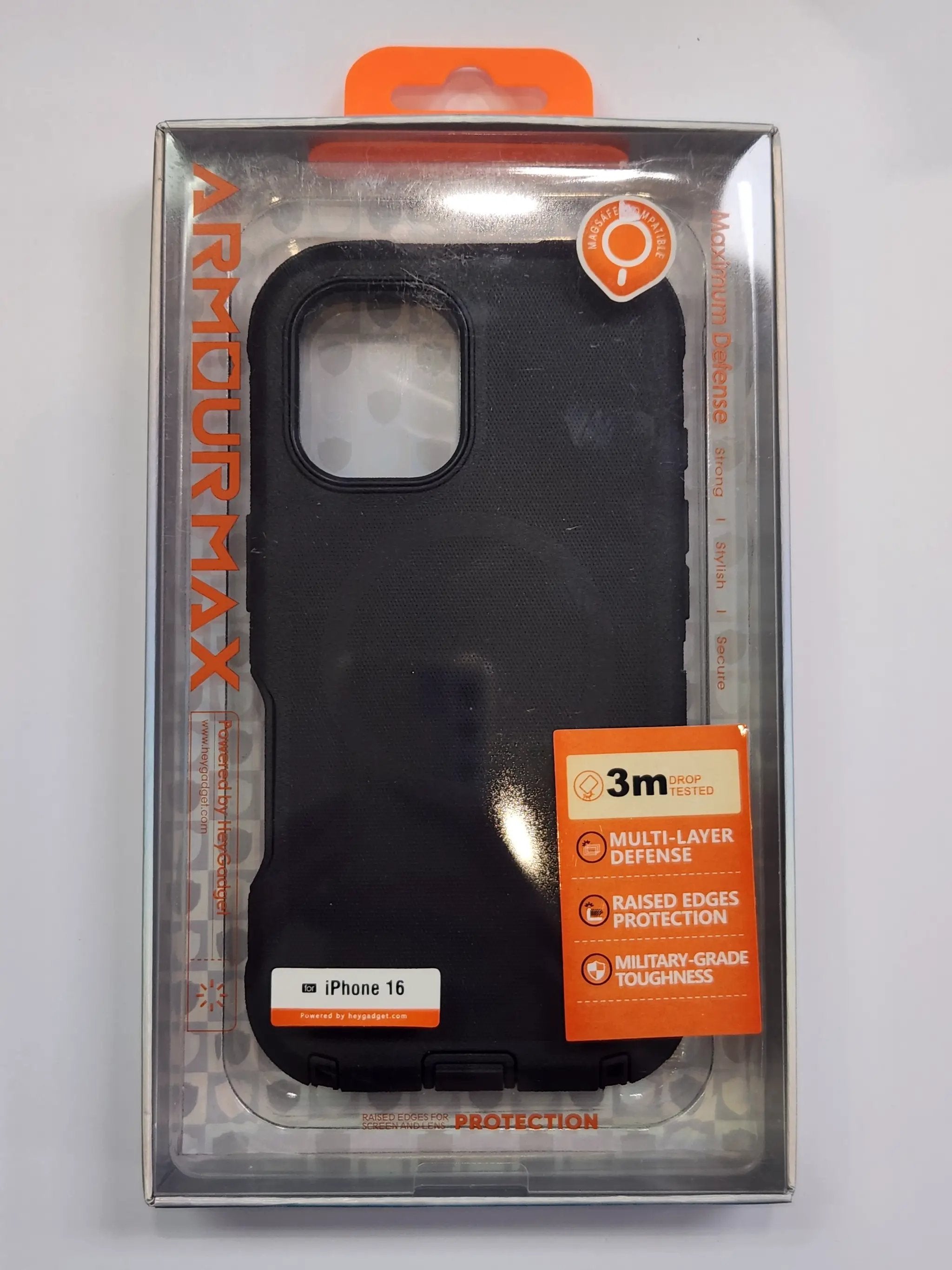 Armourmax Magsafe Shockproof Case - iPhone 16 by SHOCKPROOF PHONE CASE