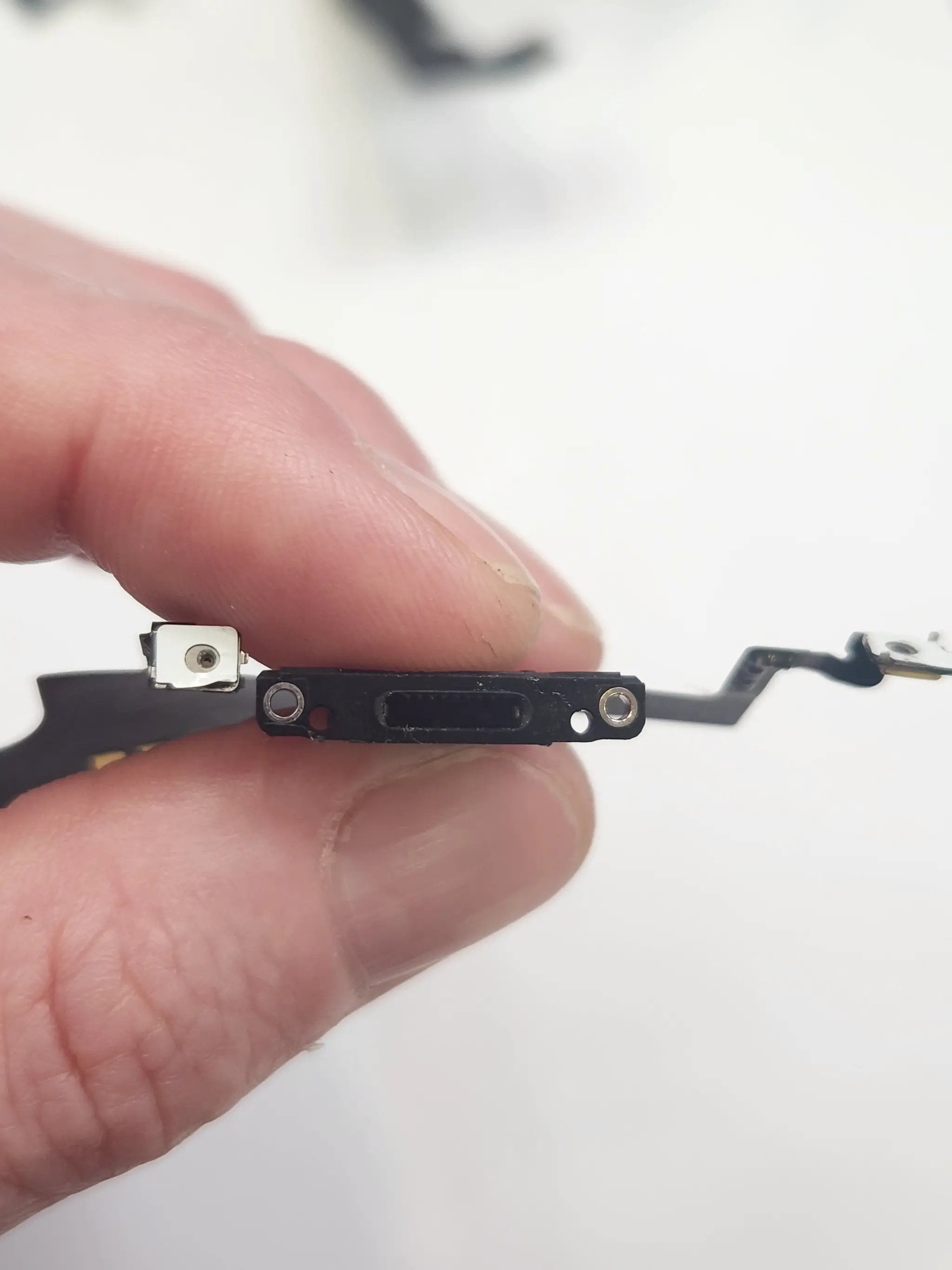Charging Port Dock Flex Cable for iPhone XR Black - OEM Pulled by PULLED PARTS