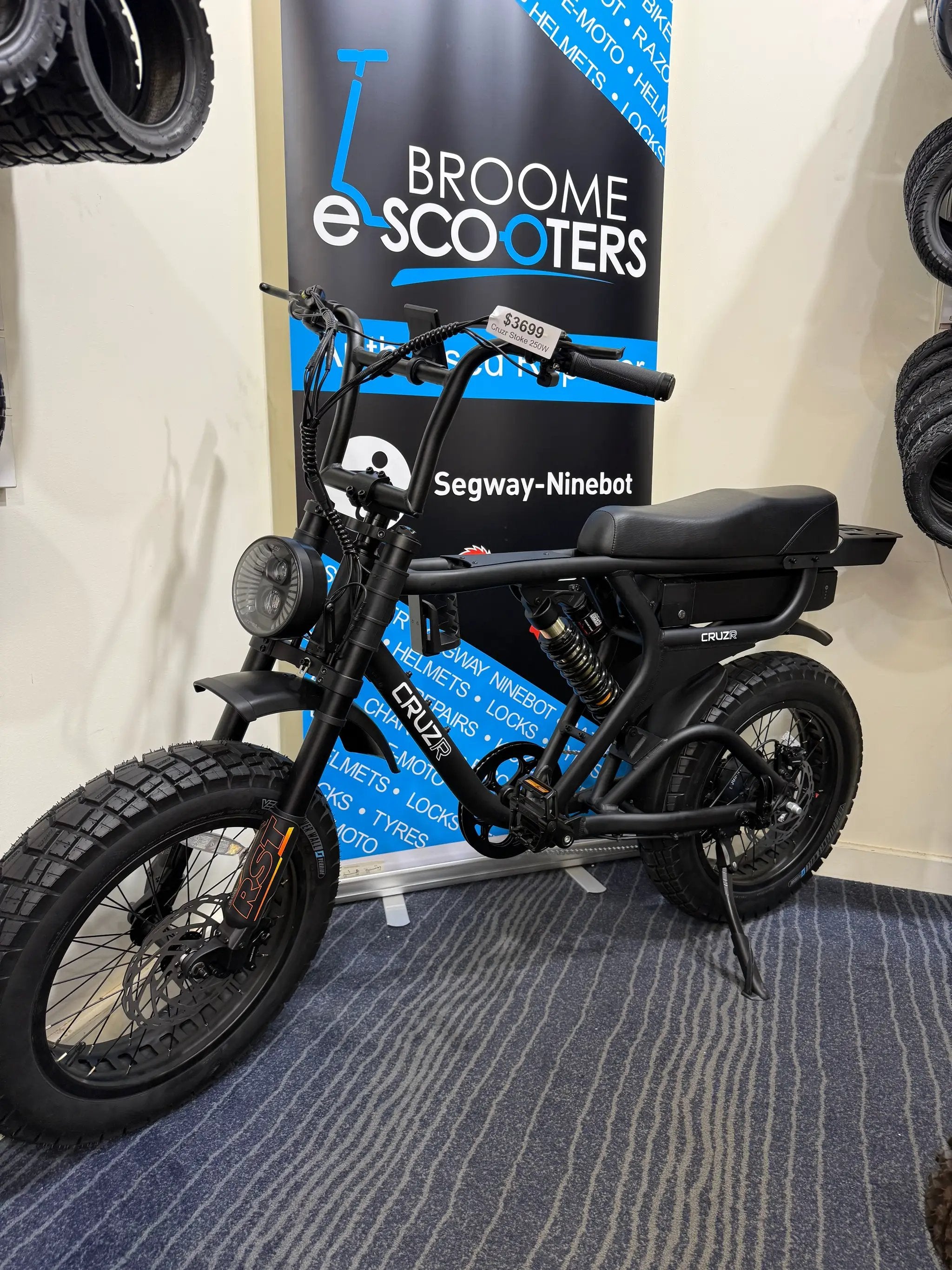 CRUZR E-Bike Stoke EPAC 250w by E-BIKES