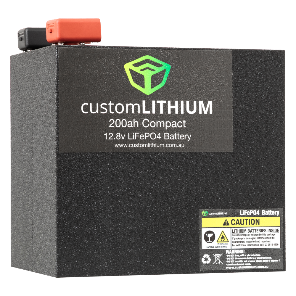 Compact Lithium Battery 200Ah by LiFePO4 battery