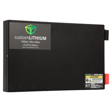 Ultra Slim Lithium Battery 100Ah by LiFePO4 battery